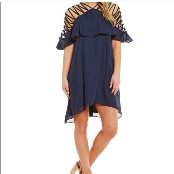 NWT Gianni Bini Marina Dress Spiced Red size S - Picture 8 of 11